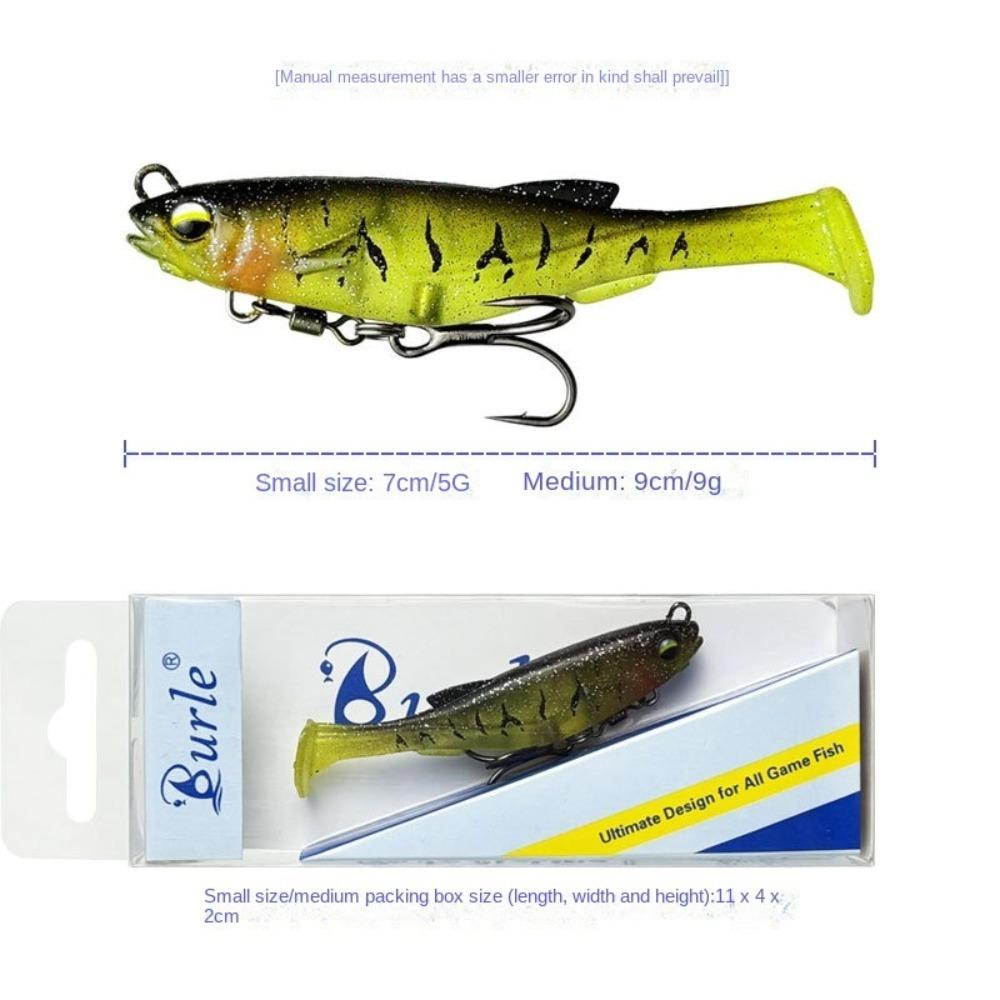 9cm/9g  12.5cm/21g Artificial Swimbait Simulated Fake Bait  Sea Fishing
