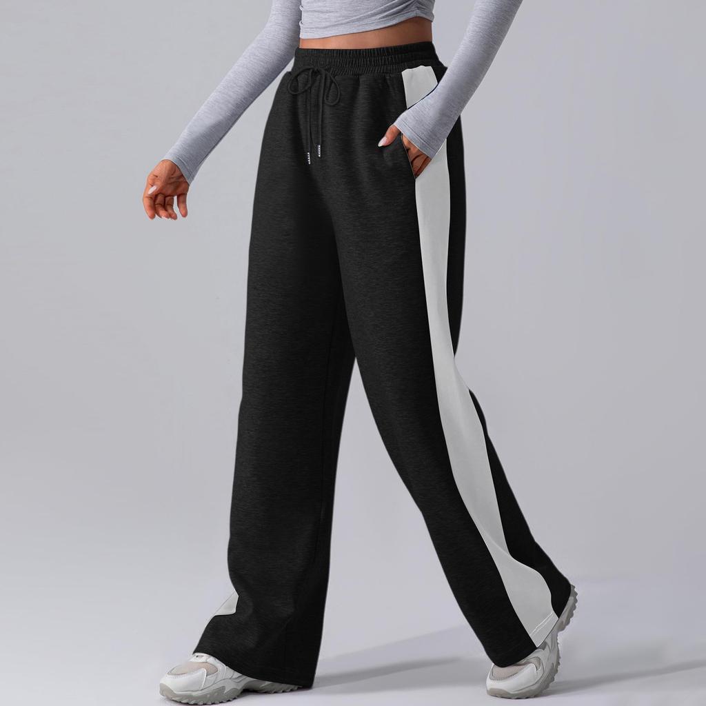 Women's High Waisted Wide Leg Sweatpants Casual Yoga Jogger Pants