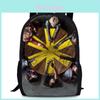 Mochila Infantil Thunderbolts 15in Grande Capacidade Oxford Estampa Desenho Animado Bolsa Escolar