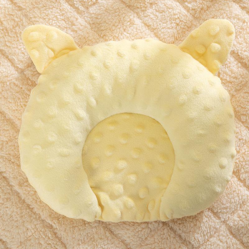 Cozy U-Shaped Cartoon Design Sleep Pad for Small Dogs-Deep Sleep Accessory,Polyester Fleece,Elliptical Shape,Ideal for Toy Breed