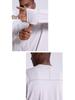 Men's Autumn Quick-Dry Long Sleeve Solid Pullover with Zipper for Sun Protection