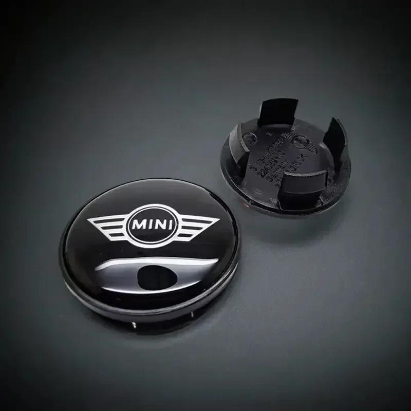 4pcs-54mm for BMW MINI works S One Countryman R54 R55 R56 R57 R58 R60 R61 Car emblem Wheel Center Hub Cap wheel Badge covers