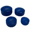 Two-piece Screw Cover Cap M8 BLUE 50 PCS