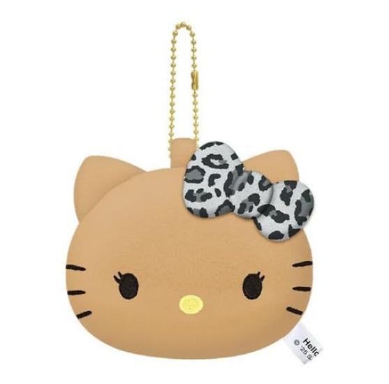Hello Kitty Plush Mirror, Tanned Kitty Leopard Print