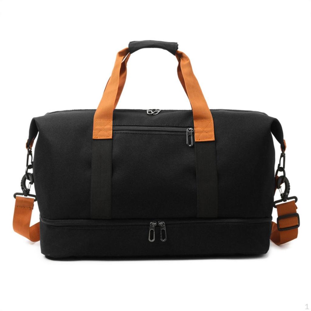 Duffel Bag with Shoe Compartment Versatile for Overnight Stays