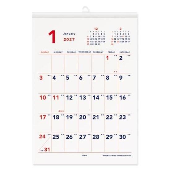 M Plan 2027 Kalender Cubix Wandhanger A3 Basis Begint Januari
