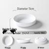 A5 Melamine Imitation Porcelain Small Steamed Vegetable Bowl, Round Plastic Tableware.