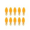 10 Pcs Plastic Colorful Mini Bulb For Making Christmas Party Decor Diy Hanging Lamp Materials