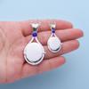 H2O Locket Pendant Necklace Mermaid Silver Color with Crystal Just Add Water Necklaces TV Movies Jewelry for Women Girls