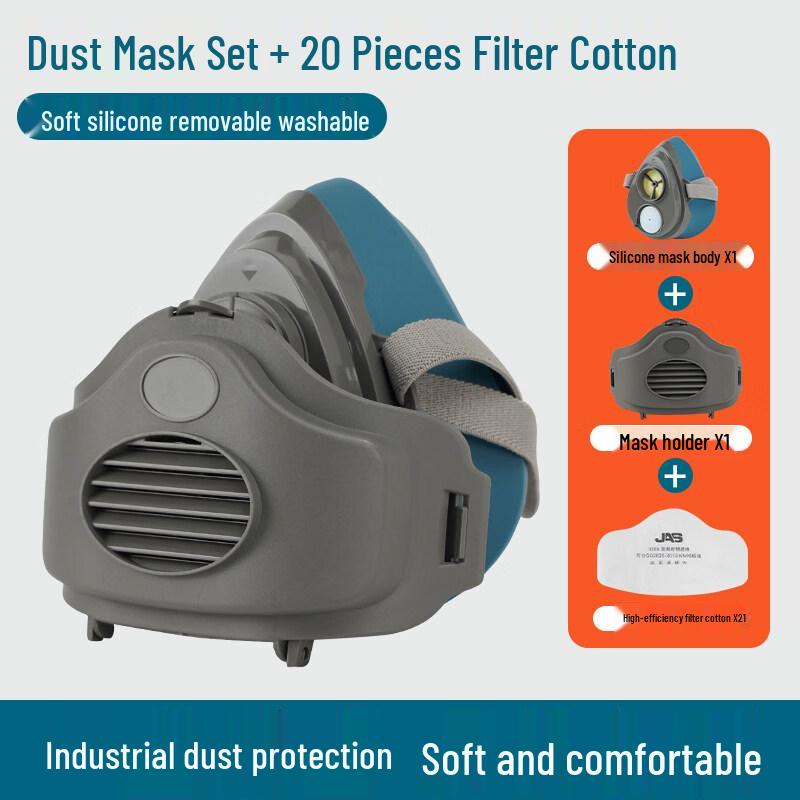 Jiemengzhe Industrial Dust Mask with KN95 Filters