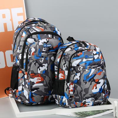 1Pc Junior High School Student Schoolbag Large-capacity Spine Protection Primary School Student Simple and Fashionable Business Backpack