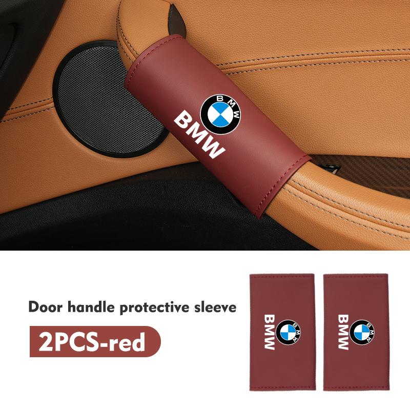 For BMW Car Door Handles Cover Leather Anti-Wear Protective Case E46 E90 E60 F10 E39 F30 E36 E87 E90 E30 E53 F31 E92