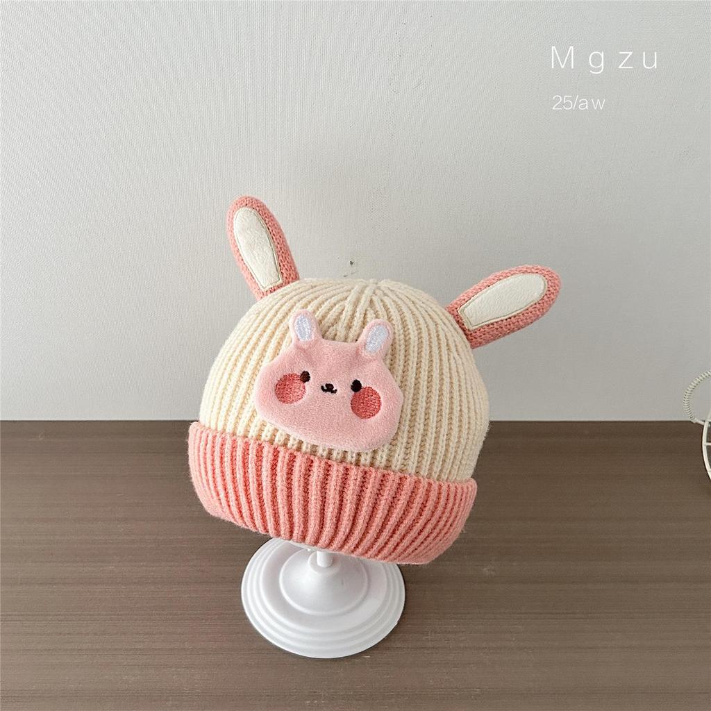 Adorable Knitted Wool Baby Hat - Warm & Thick for Autumn/Winter, Perfect for Infant/Toddler Boys & Girls