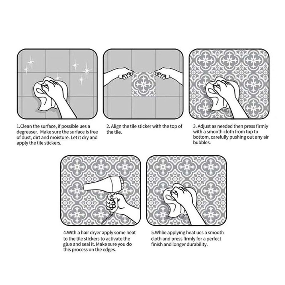 Attractive Appearance Stickers Eye-catching Look Versatile Decoration