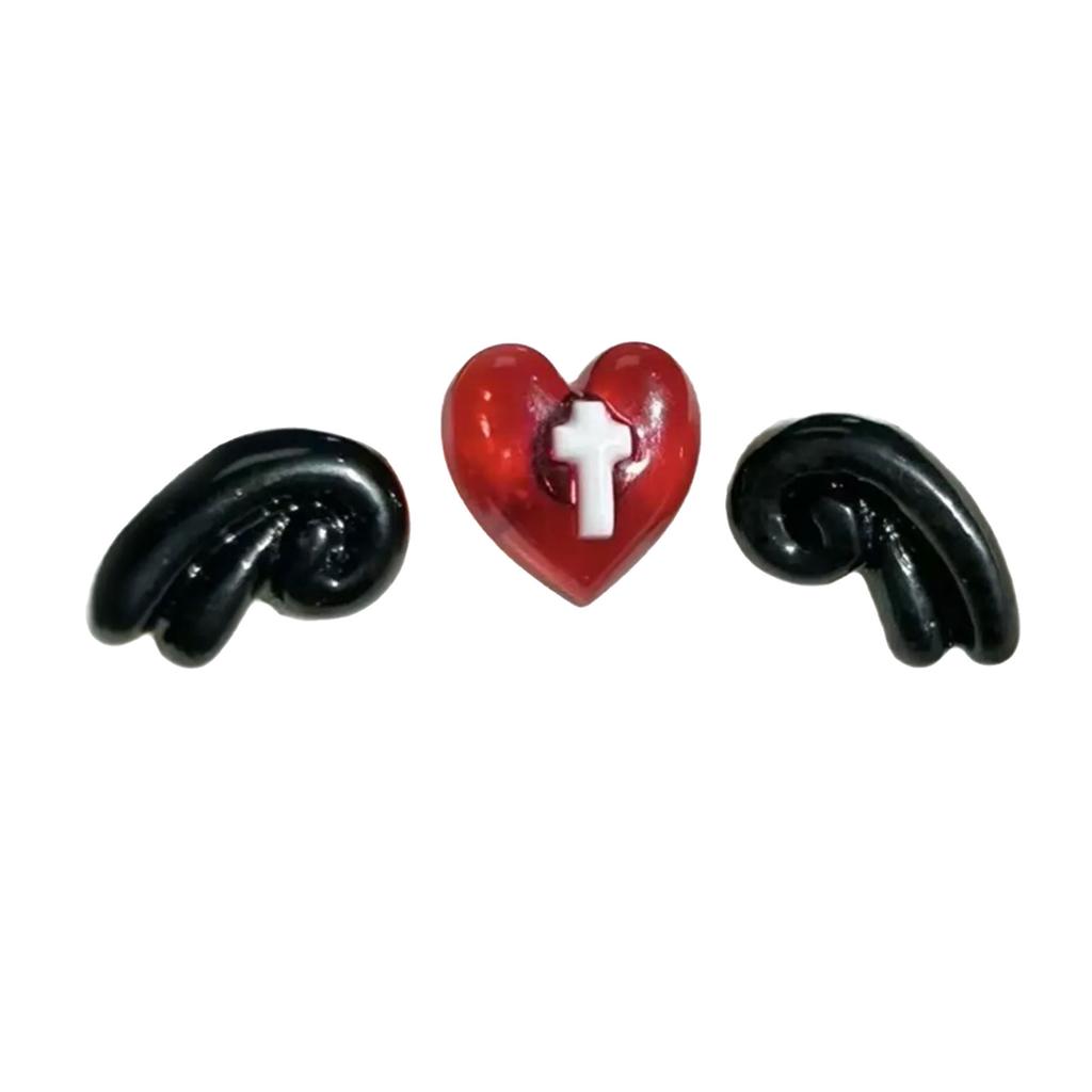 Stylish Wing and Star Cartilage Helix Tragus Studs Earrings Ear Bone Nails Body Jewelry Fashion Ear Accessories