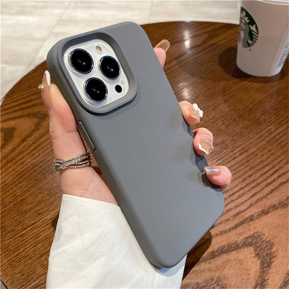 Für iPhone 14 13 15 Pro Max Hülle Luxus Flüssigsilikon Handyhülle für iPhone 11 12 Pro Max XS XR 7 8 14 15 Plus Schutzhülle