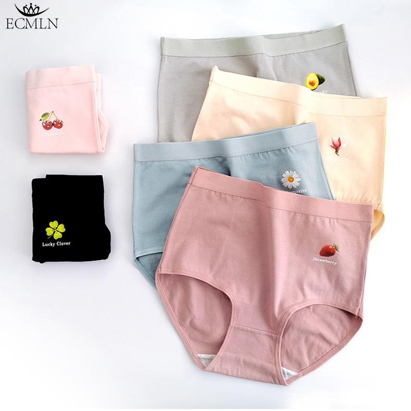 

Женские трусики с высокой талией из хлопка, трусы, нижнее белье, трусы больших размеров, женские трусики, нижнее белье для женщин M чёрный