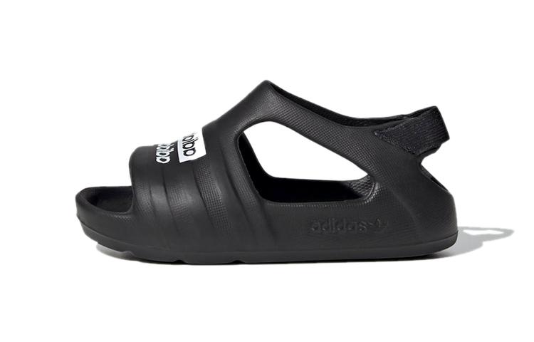 Adidas Originals ADILETTE Play Low top Toddler Shoes Black Infant And Toddler EF6237 20