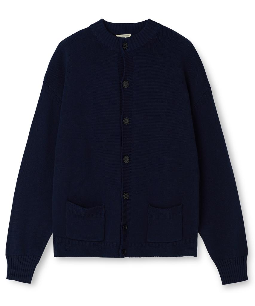 Heavyi Fisherman Heavy Cardigan_Navy