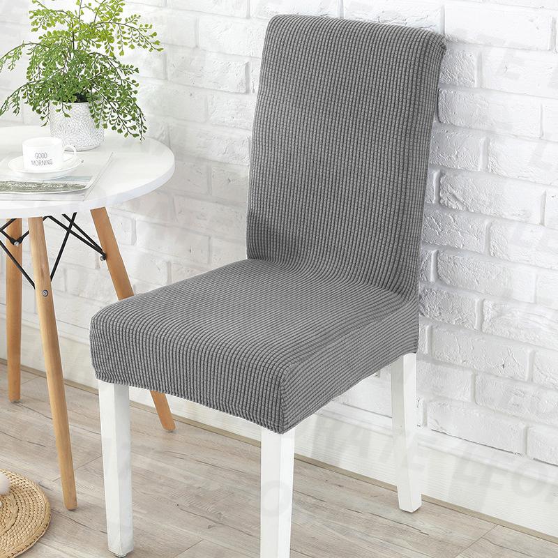 1/2/4/6 Pieces Jacquard Fabric Chair Cover Universal Size Most Cheap Chair Covers Seat Slipcovers For Dining Room Home Decor