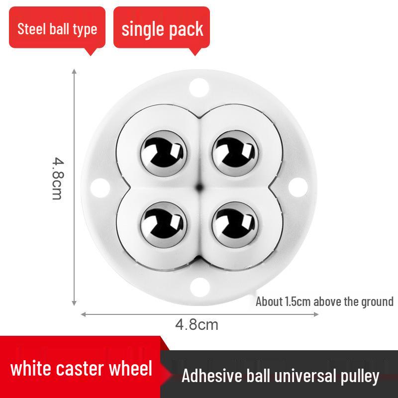 Silent Adhesive Swivel Chair Caster Wheels