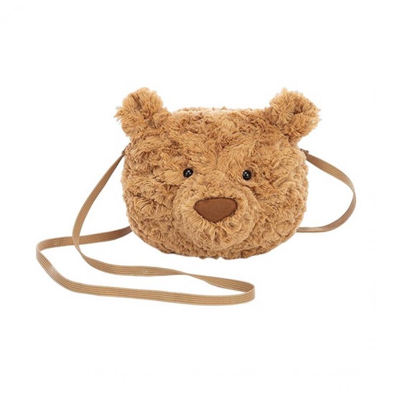 

JELLYCAT Barcelona Bear Series Animal Barcelona Bear Bag Soothing Doll Plush Figure 16cm High Box Not Included