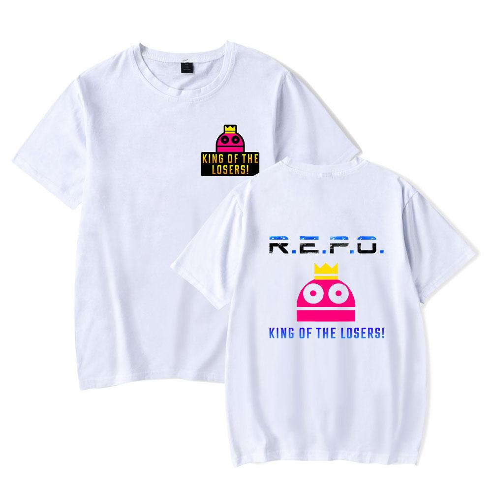 Women Men T-shirts R.E.P.O Print Tshirt Summer Casual Woman Man Clothing Fashion T Shirts