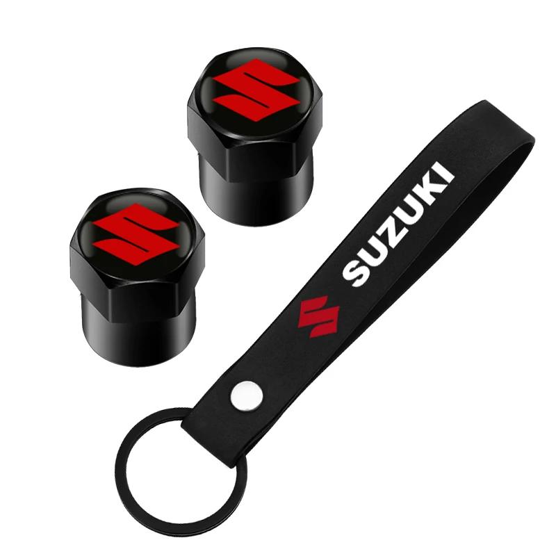 

Motorcycle Keychain Keyring tire valve caps Motorcycle Tire Valve Stem cover For SUZUKI VSTROM DL250 DL650 V-Strom DL1000 DL 650