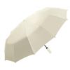 Double keel reinforced folding umbrella sun protection weather and rain dual-purpose business men's automatic umbrella custom logo advertising