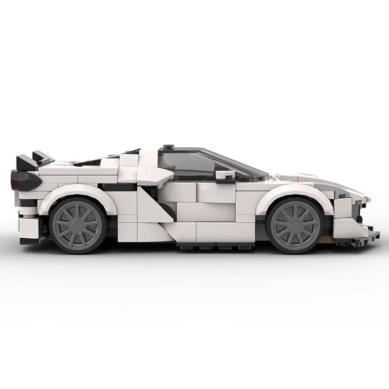 MOC Compatible Building Blocks: Chevrolet Corvette Z06 Model Toy Car