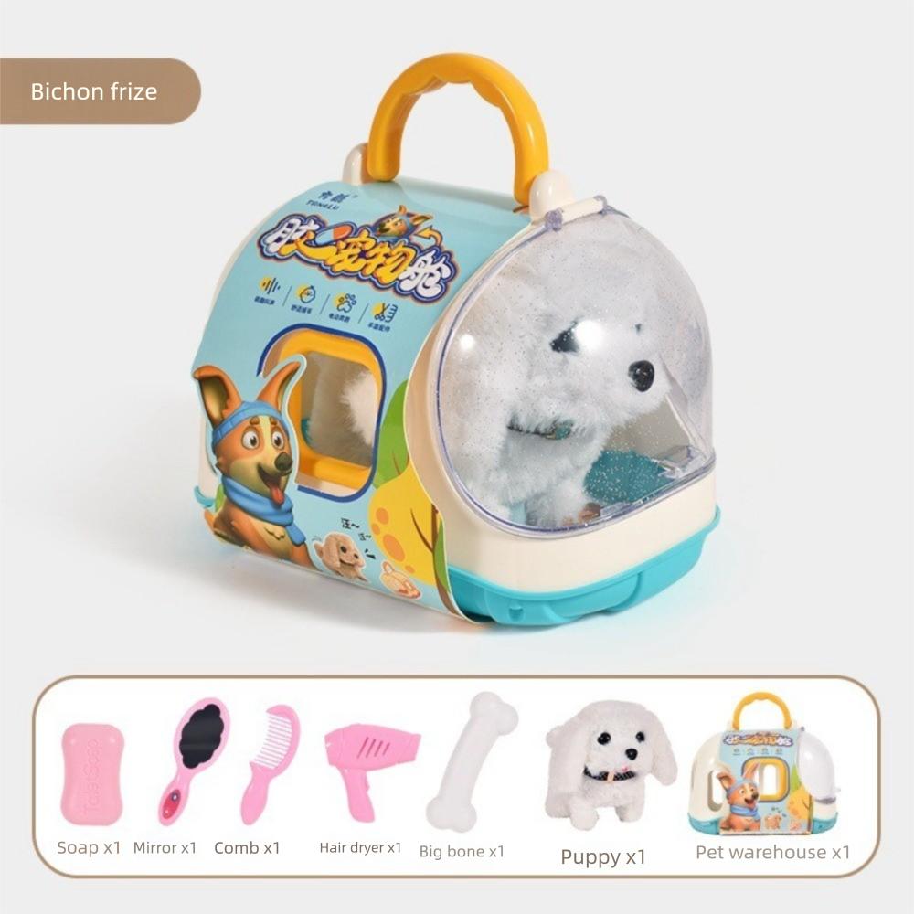 Interactive Simulated Puppy Walking Walking Dog Toy Fashion Robot Puppy  Chilren