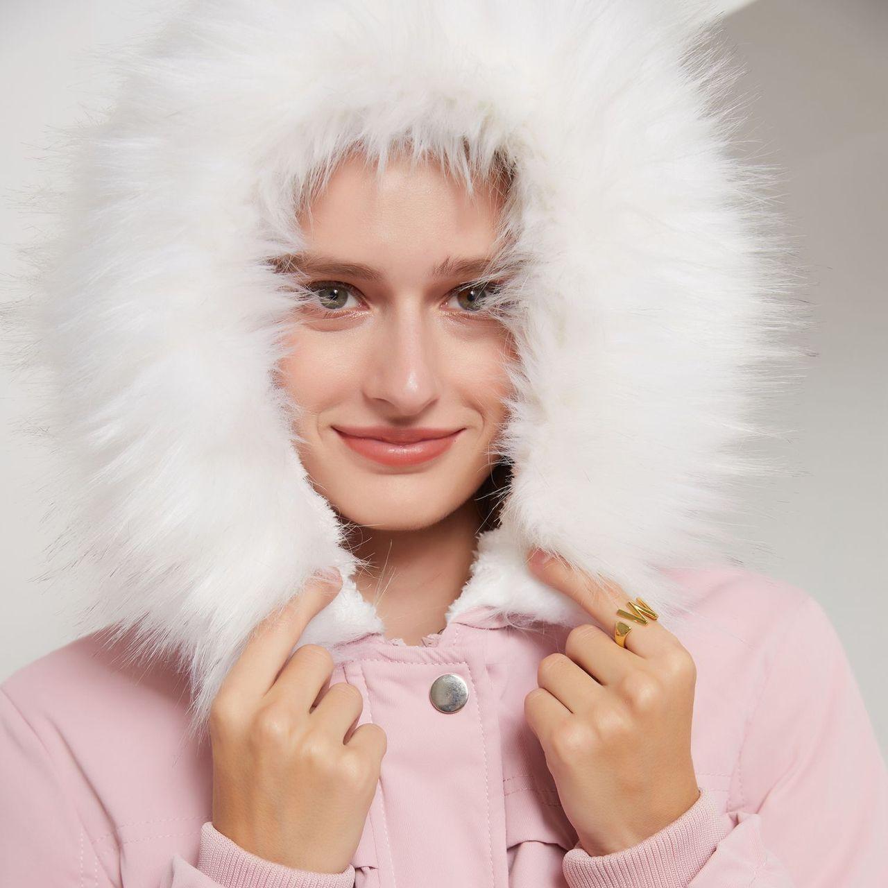 Хлопковые пальто с капюшоном — фото 19