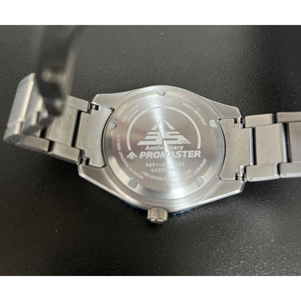 Used CITIZEN PROMASTER Divers 200m Titanium 35th Anniversary Model