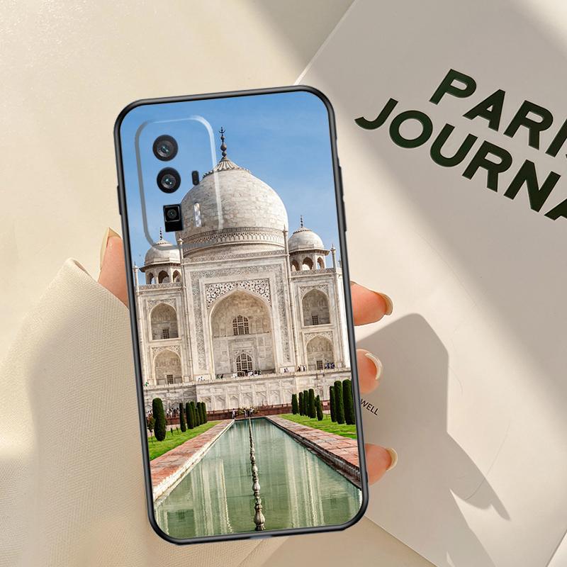 Taj Mahal India Mausoleum Case For Xiaomi 15 14 Ultra 13T 14T 15T Pro 17 Pro Max POCO X7 Pro X3 X5 X6 F5 F6 F7 F8 Coque