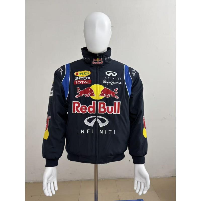 F1 Vyšívaná závodní bunda Ležérní Biker Letecký kabát Unisex Teplé Sportovní svrchní oblečení
