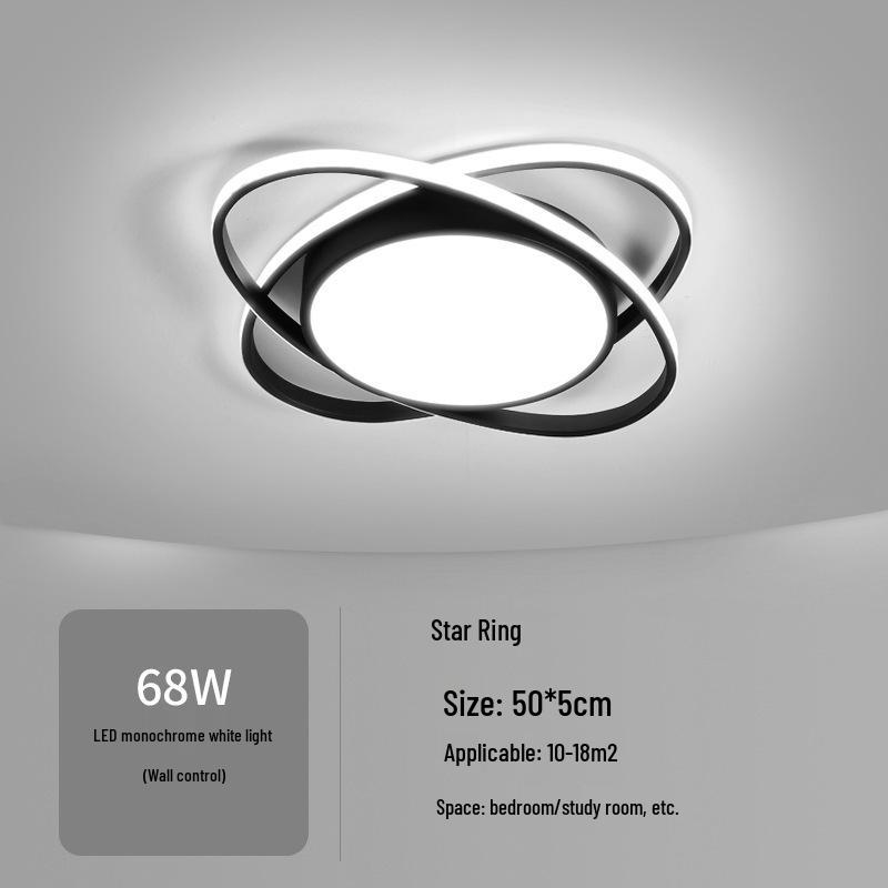 2024 LED Ceiling Light: Modern Minimalist Round Fixture for Bedroom, Living Room, Aisle, Corridor, and Balcony