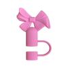 New Cute Bow-tie 10mm Straw Cap, Dust Plug, Cup Accessory Straw Cover