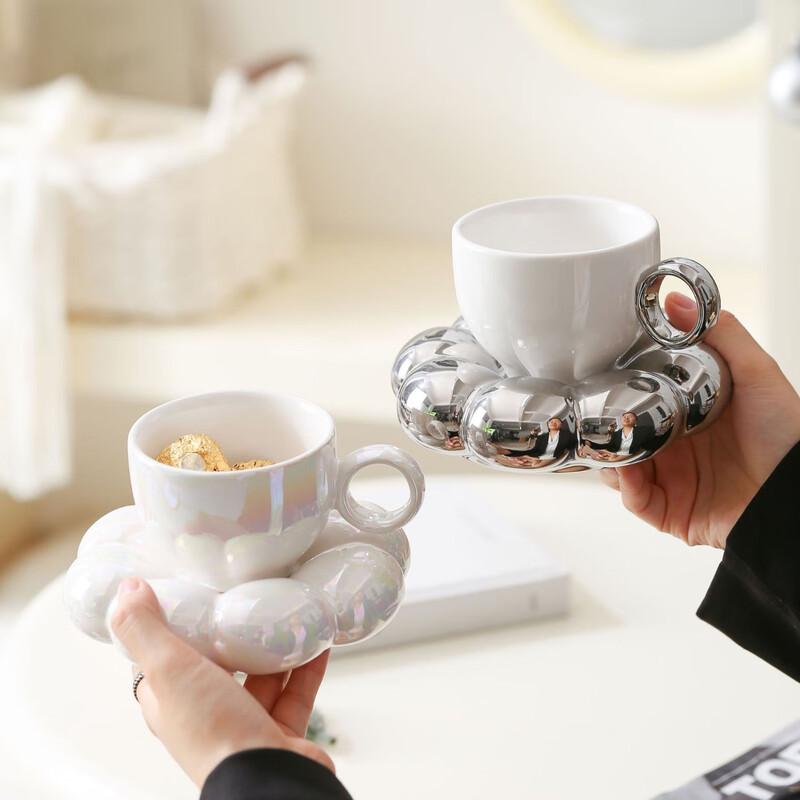 Sunflower Ceramic Coffee & Tea Cup with Saucer