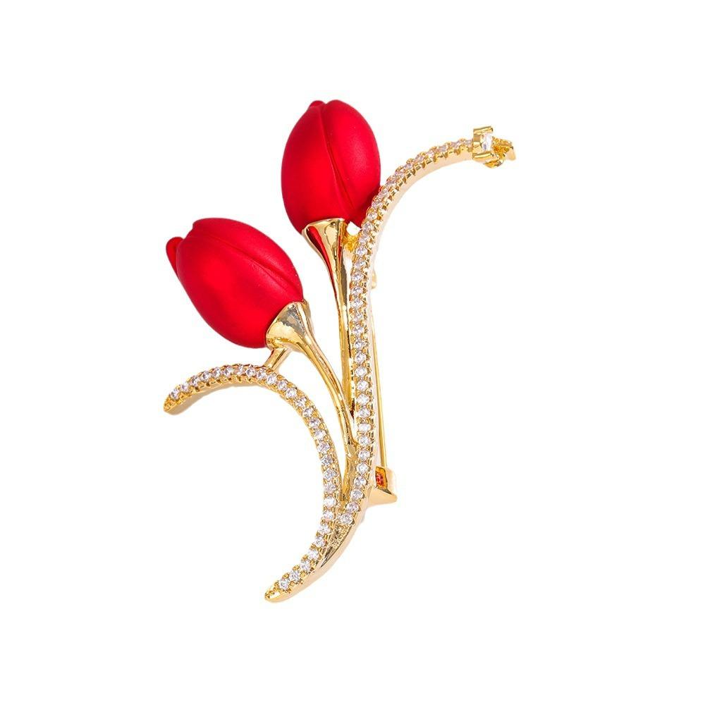 Senior Brooches Flower Leaf Brooch Pins for Women Suit Pendant  Fashion Brooches Jewelry