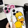 Cute The S-simpsons Case for Xiaomi Redmi Note 14 Pro Plus 10S Note 13 14C 12S 11 A4 9 10 13C 11S 12 Soft Phone Cover