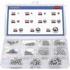 510 Pcs Solid Precision Chrome Steel Bearing Ball Assortment Kit Combination 2mm-8mm Used In Bicycle