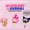 Sanrio Pouch Original Anime My Melody My Melody Kuromi Recommended for ages 3 and up 880001 (Netflix & Kuromi) & Polyester/PVC