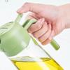 Dual-Use Leak-Proof Oil Spray & Pour Glass Bottle for Kitchen