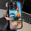 Phone Case for iPhone 17 Air 16E 15 16 Pro Max Chicken Hen Rooster Cover 14 Plus 13 12 Mini Soft Shell Silicone Fundas