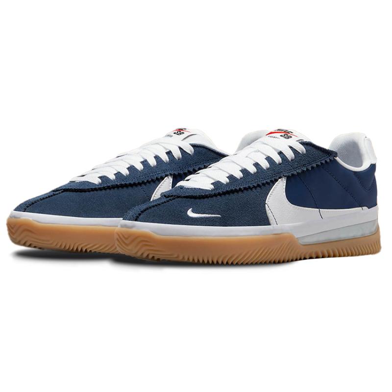 Nike Sb Brsb Navy White Gum Skateboard Shoes DH9227-401
