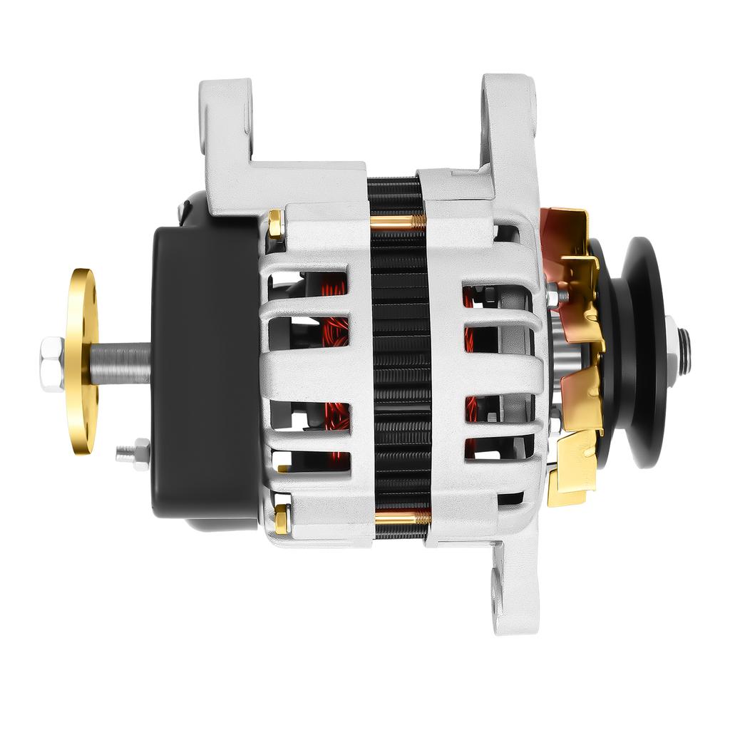 2000w Brushless Permanent Magnet Generator, 4500rpm 14v Low Rpm Alternator, Two Wheel Permanent Magnet Synchronous Generator