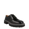 Ferragamo Flicker Leather Dress Shoes Black