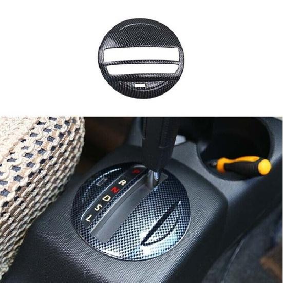 Middle Console 2004-2007 Gear Shift Panel Trim For Honda Fit Jazz Carbon Fiber