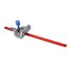 19in Table Saw Miter Gauge Aluminum Alloy Angle Adjustable Miter Gauge with Scale Woodworking Tools