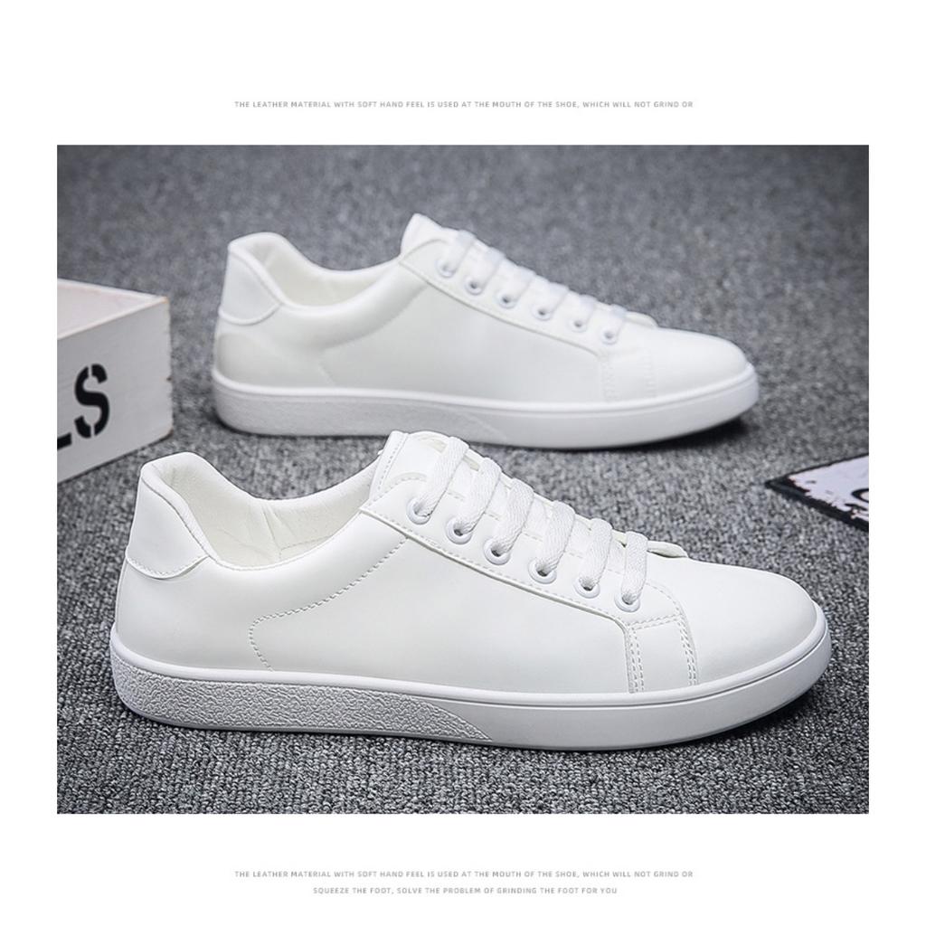 Plate Shoes Young Students White Shoes, Men's Shoes Korean Version of The Casual Shoes Trend Single Shoes